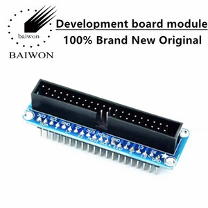 Ahududu Pi ile uyumlu, Breadboard adaptör panosu için 40 pinli ahududu PI GPIO genişletme kartı