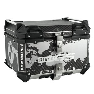 Yüksek kaliteli 45L motosiklet kuyruk kutusu uygun motosiklet sandıklar top Box için motosiklet alüminyum kuyruk kutuları - Product Image 6