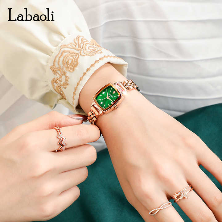 LABAOLI-reloj de cuarzo LA142 para mujer, relojes de diseño de alta calidad, marcas famosas, de lujo, resistente al agua