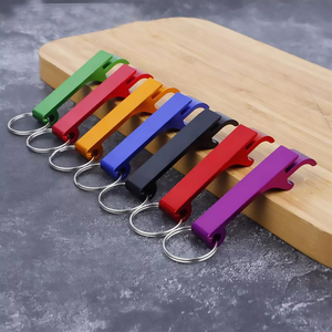 Màu Sắc Tùy Chỉnh Mini Xách Tay Pocket Kim Loại Thanh Công Cụ Mở Chai Nhôm Vòng Chìa Khóa Keychain Bia Mở Chai - Product Image 4