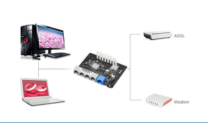 Dual-band 2.4GHz 5.8GHz mô-đun bộ định tuyến đảo ngược PoE 9-24V điện áp rộng không dây doanh nghiệp mô-đun bộ định tuyến Có Dây chuyển đổi - Product Image 4