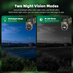 Năng lượng mặt trời Trail máy ảnh 4G LTE 2K PTZ di động trò chơi máy ảnh với 360 ° xem đầy đủ video trực tiếp màu đêm tầm nhìn chuyển động kích hoạt IP66 - Product Image 5