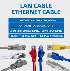 OEM工厂Cat7 Cat6A Cat5e UTP/FTP/STP/SFTP室内室外局域网电缆Utp以太网Cat6电缆网络电缆 - Product Image 5