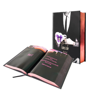 Fabrika özel tam renkli ciltli kitap baskı ve imleri hikaye roman kitap baskı altın folyo ile - Product Image 1
