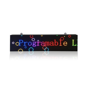 Полноцветная цифровая плата для сообщений RGB, программируемая светодиодная табличка для вывески текста для наружного использования - Product Image 4