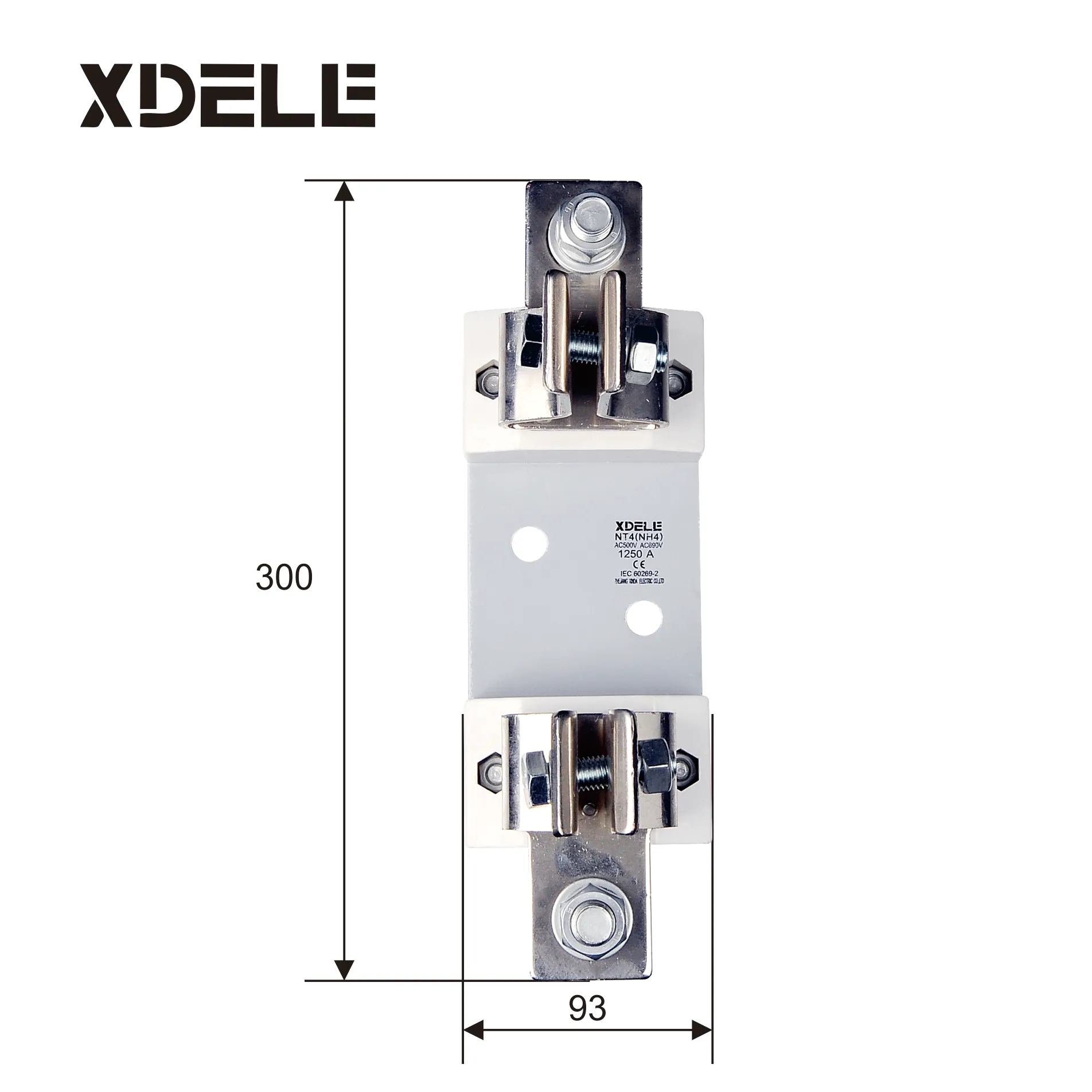 NH NT RT16 63A 100A 125A 160A 200A 250A 300A 400A 500A 630A HRC fusibile e Base fusibile