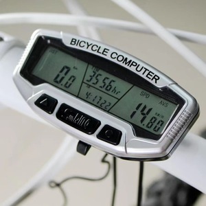 ワイヤレスルミナスオドメーター自転車ダブルコントロールディスプレイSD-558C防水LCDデジタルバイクコンピューター電子バイクオドメーター - Product Image 2