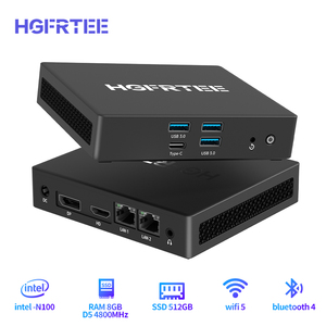 Wholesale Intel N100 Mini PC with 512GB SSD Business <strong>Computer</strong> with Win11 Pro <strong>Operating</strong> <strong>System</strong> - Product Image 2