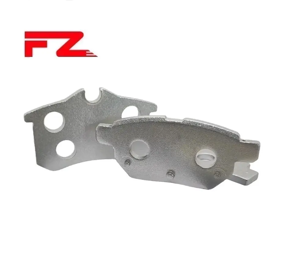 Repuestos de coche para Mazda y para Ford Ranger Material de pastillas de freno delantero D1676 parte trasera de chapa de acero