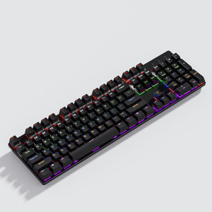Full Size 104-Key RGB Backlight Wireless <strong>Computer</strong> Gaming <strong>Keyboard</strong> with Anti-Ghosting Mechanism for PC Gamers - Product Image 3