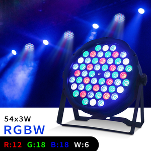 Led Par Lights 54x3W RGB 3 in1 Par LED Wash Disco Light DMX 512 Controller effect stage light - Product Image 4