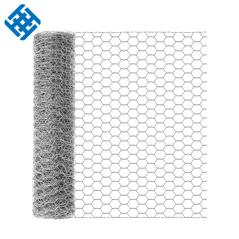 Rete metallica di ferro esagonale con rivestimento in PVC 8mm 50mm e 6mm apertura zincato rete metallica per gabbie per la vendita