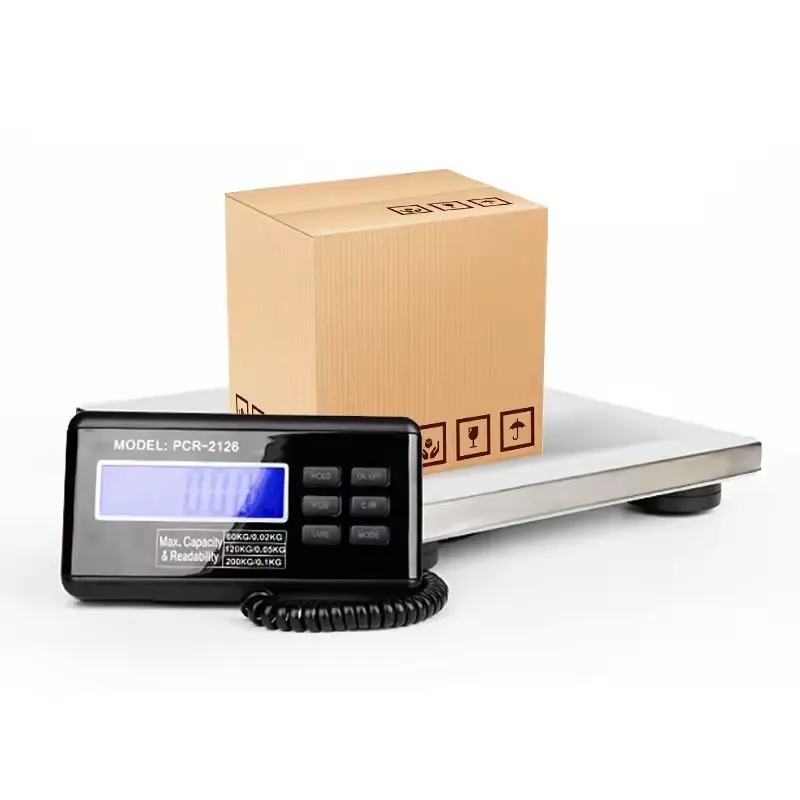 300kg LCD Digital Electronic Pet Weighing scale Package Shipping Postal Scale luggage Platform scale 30x30x2.4cm