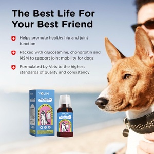 Suplemen cair kesehatan sendi & pinggul hewan peliharaan dengan Glucosamine & Chondroitin untuk kucing & Dogs-aman & efektif - Product Image 3