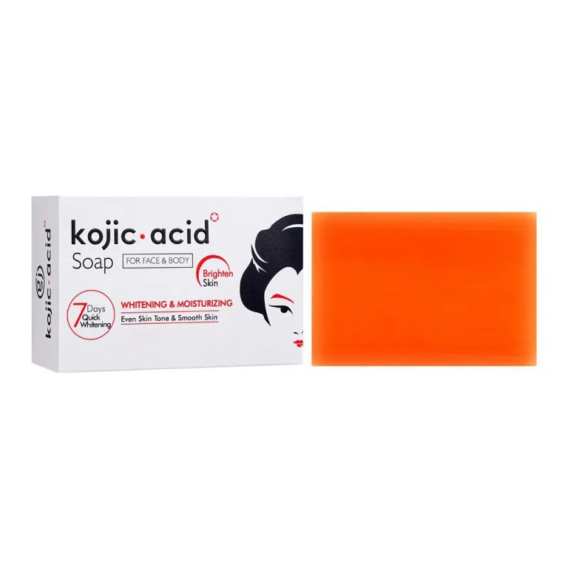 Sabão Gluta Kojic para rosto clareador de pele Papaya Kojic San