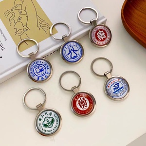 พวงกุญแจจี้อัญมณีแบบเลเซอร์โลโก้ทีมเบสบอลอเมริกันออกแบบได้ตามต้องการเวลาที่มี MOQ ต่ำรวมถึงที่ใส่ป้ายและอุปกรณ์เสริม - Product Image 2