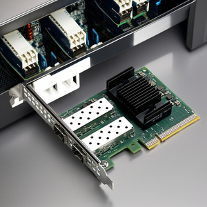 25G SFP28以太网网卡PCIe 4.0 x8 2端口适配器内部有线MCX631102AN-ADAT服务器WiFi SFP接口库存