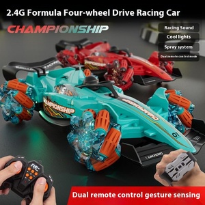 เครื่องพ่นไฟ LED มีเซ็นเซอร์ท่าทางสำหรับรถแข่งแบบขับเคลื่อนสี่ล้อ F1รีโมทคอนโทรลสูตรพิเศษ - Product Image 2