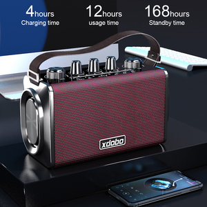 X9 X8蓝牙扬声器60w功率便携式户外超低音炮柱Caixa De Som 6600毫安电池卡拉ok扬声器 - Product Image 3