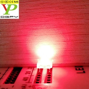 中国工場スーパーフラックスピラニア5mm LEDダイオード40ma 50ma LedレッドグリーンブルーイエローホワイトオレンジRGBなど袋ごとの1000pcs