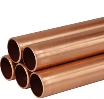 12mm 15mm 22mm 28mm tube de cuivre de qualité médicale tuyau de cuivre droit pour l'air d'oxygène sous vide