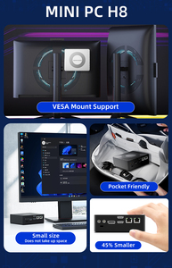 Mini PC Intel N100 J6412 DDR4 32GB M.2 SSD HD çift LAN çift COM USB WIFI 5G Win10 Linux Ubuntu VESA fansız endüstriyel tasarım - Product Image 4