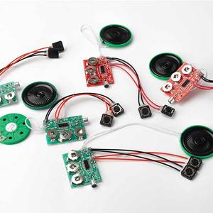 Китайский оптовый звуковой модуль голосового чипа со светодиодным светом для DIY Музыкальная Поздравительная открытка звуковой модуль для игрушек и книг - Product Image 6