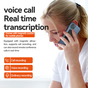 Smart AI Recorder App mit Touchscreen Voice-to-Text-Anruf aufzeichnung Simultan übersetzung IPS Display Translation Machine