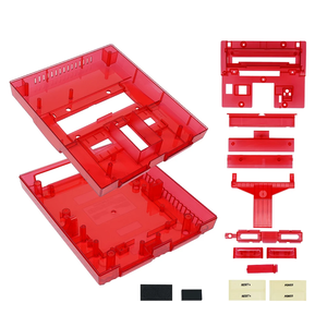 Red Replacement <strong>Games</strong> Shell Transparent Snes Console Shell SNES <strong>case</strong> for Super Nintendo <strong>NES</strong> SNES Retro <strong>Game</strong> Accessories - Product Image 6