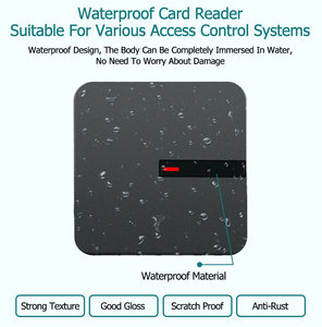 Wiegand-sistema de Control de acceso para puerta, lector de tarjetas, Ip 67, resistente al agua, 26/34 putl, 125khz/13,56 mhz Rfid - Product Image 4