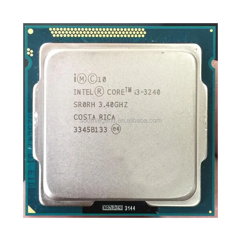 معالج وحدة المعالجة المركزية انتل كور i3 3240 العلامة التجارية الجديدة وحدة المعالجة المركزية 3.4 جيجا هرتز 3M LGA1155