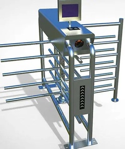 Nuovo design bidirezionale di controllo di accesso di sicurezza Full/mezza altezza tornello, Smart semi-automatico cancelli per la stazione - Product Image 5