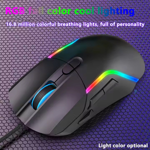 Spiel Wired Mouse Gamer Chicken Macro Programmierung Bunte RGB Competitive Computer Gamer Mouse Makro Shooting Game Mouse - Product Image 3
