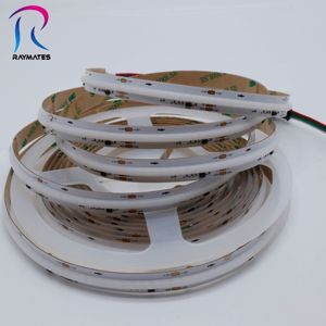 24vアドレス可能720LED/mCOBドリームカラーFCOBSPI RGB ICLEDライトストリップWS2811デジタルLEDピクセルストリップ - Product Image 2