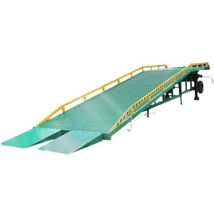 6 Ton 8 Ton 10 Ton 12 Ton 15 Ton Mobile Ramp for Container <strong>Loading</strong> Ramp Yard Ramp <strong>Loading</strong> Platform Mobile <strong>Dock</strong> <strong>Leveler</strong> - Product Image 2