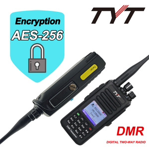 Tyt MD-UV390 cộng với 10W cộng với <span class=keywords><strong>DMR</strong></span> đài phát thanh kỹ thuật số 10W (GPS aes256 mã hóa tùy chọn) IP67 VHF/UHF băng tần kép kỹ thuật số Walkie Talkie - Product Image 2