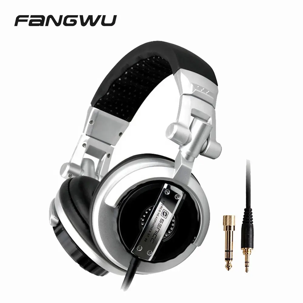 Grosir Studio Profesional Tiongkok Headphone Dj Berwarna Kabel