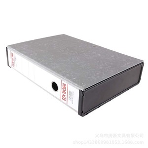 Caja de almacenamiento con Clip para archivador de documentos, organizador plegable de cartón de papel A4/FC, tamaño de suministros de oficina - Product Image 4