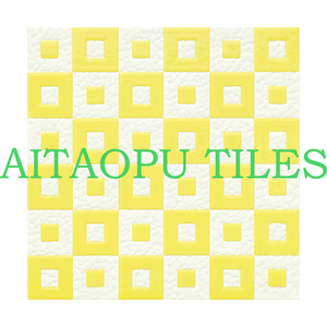 Tinh thể gạch đục lỗ tấm hiển thị đứng đá tường pha lê đánh bóng gạch vàng ốp tường - Product Image 3