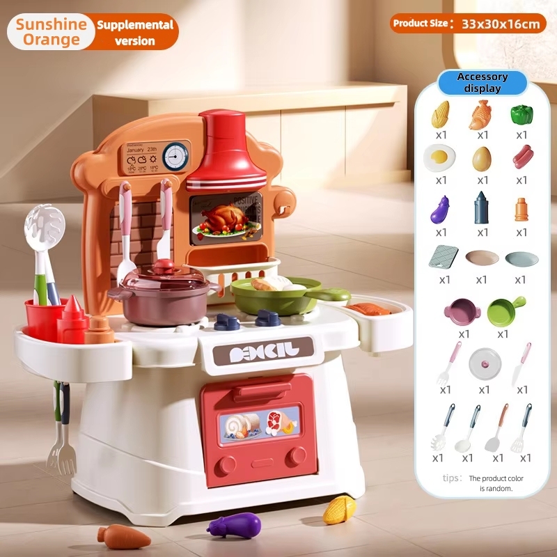 8113 Comptoir de cuisine édition primaire - Orange soleil