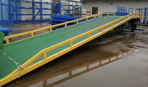 Large Capacity 10 Ton 15 Ton Factory Price Hydraulic Mobile Lift Ramp Truck Container <strong>Loading</strong> Unloading <strong>Dock</strong> Ramp