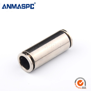 Bán buôn Brass PU thẳng Cooper Doanh kim loại khí nén phụ kiện nhanh chóng doanh cho Hose khớp nối - Product Image 2