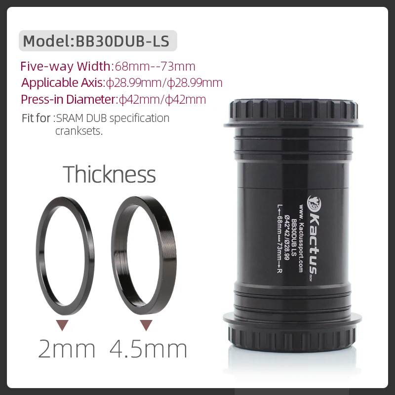 BB30DUB-LS NEGRO