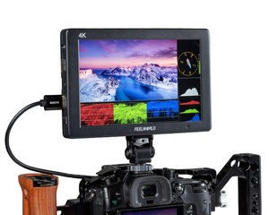 Feelworld T7 Plus 7&quot; Ips 3d Lut 4k H-d-m-i <strong>Input</strong>/ <strong>Output</strong> On-camera Field Monitor for DSLR Camcorder Photography 1920x1200 - Product Image 1