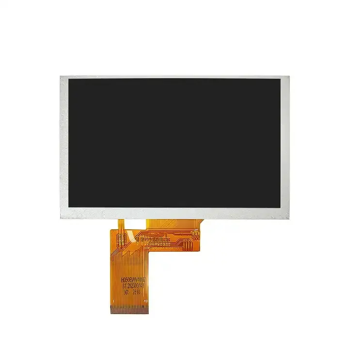 5インチipsパネルtft lcd 800*480 ipsタッチスクリーン二輪車用の広い温度と高輝度lcdディスプレイモジュール