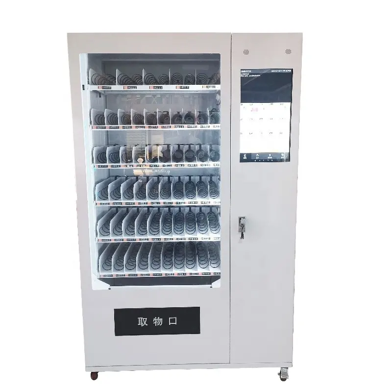 Ubox آلة بيع القهوة تاجر السوشي المجمدة مكعبات الثلج آلة بيع