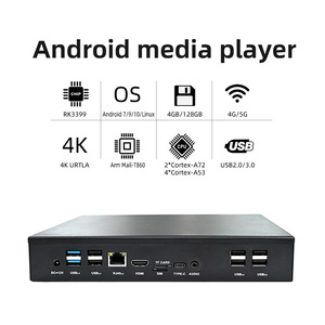 2024 vendita calda lettore multimediale utilizzare la scheda android linux braccio rk3399 scheda centrale incorporata per apparecchiature pubblicitarie commerciali 4K HD - Product Image 3