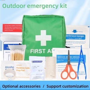 Vente en gros Trousse de premiers soins Fournitures médicales Mini petit ensemble de trousse de premiers soins - Product Image 5