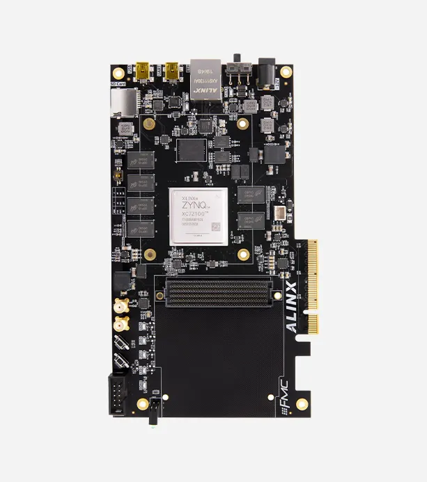 Alta Qualidade Atacado Zynq-7000 PCIe FMC HPC AX7450 XILINX FPGA Board Para AI