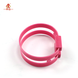 AG 020 Plastic Seal <strong>Fixed</strong> <strong>Length</strong> Plastic Seal Customized logo Plastic Strip Seals